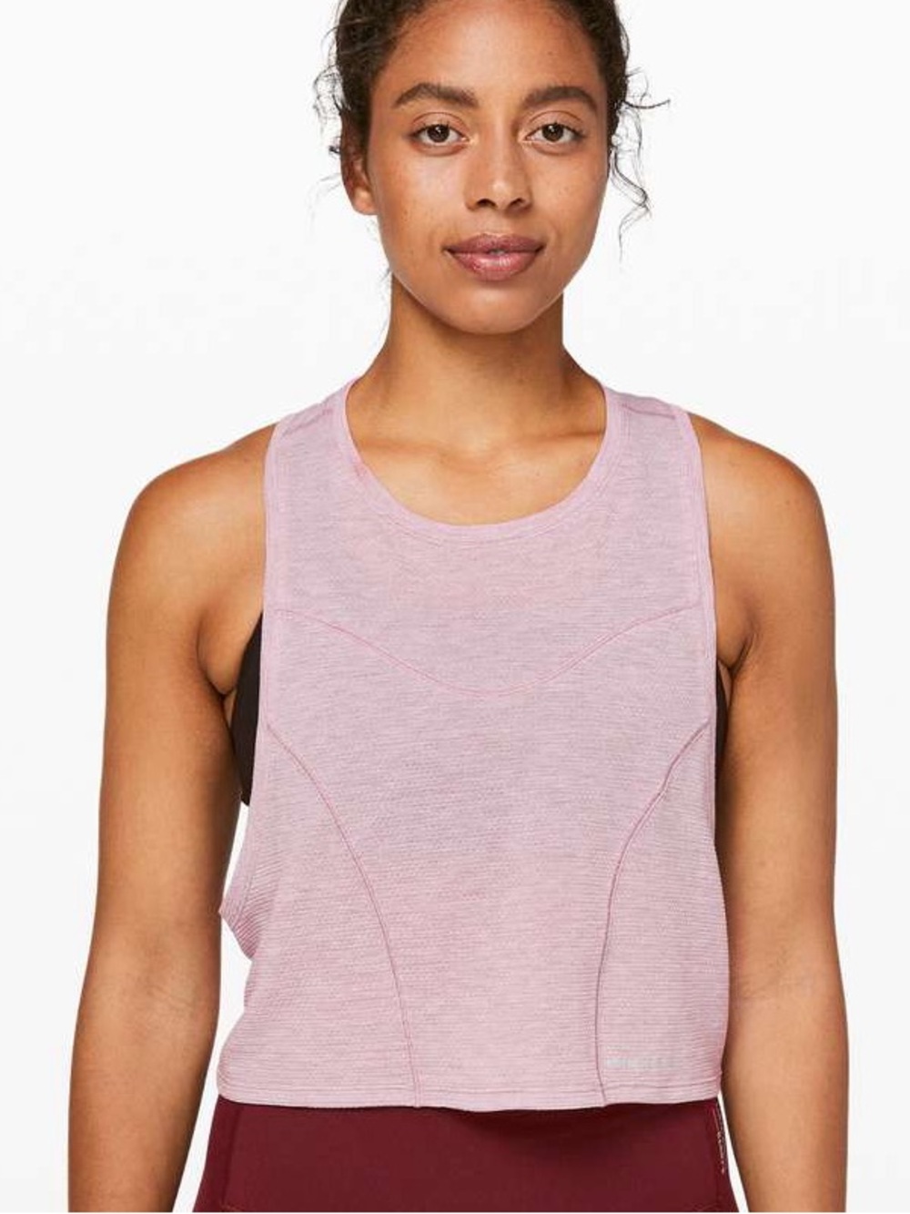 Lulu Lemon x Barry’s Stronger as One Muscle Tank Pink/Mauve Size 4